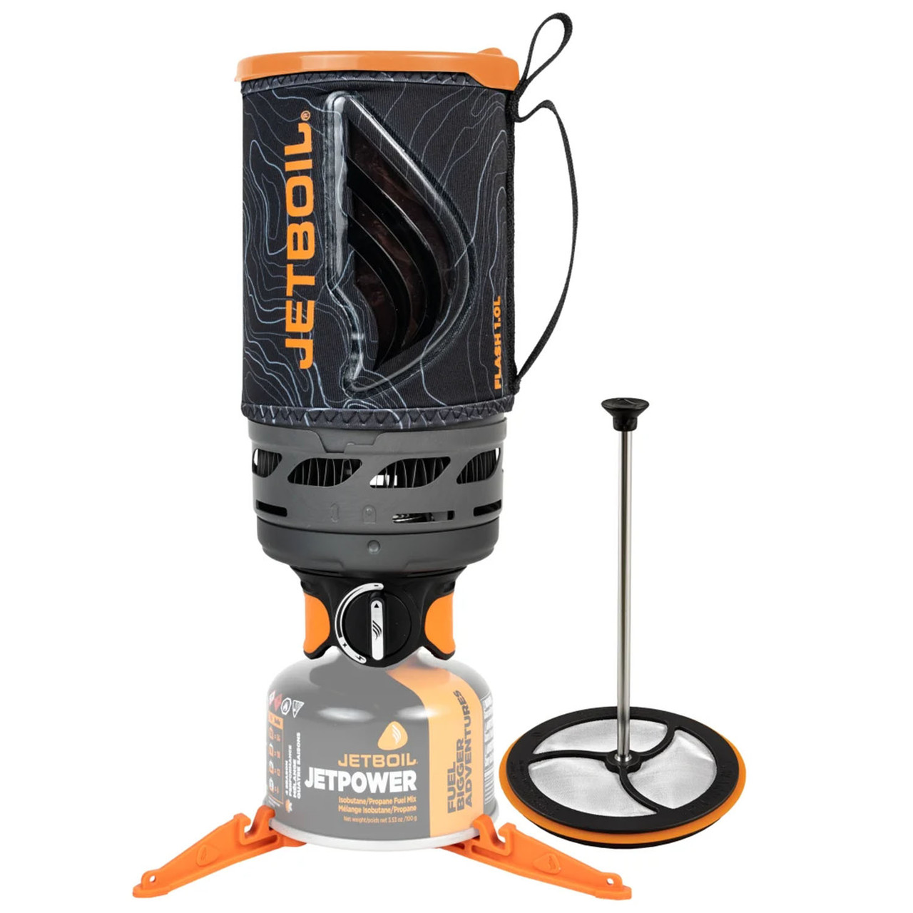 JETBOIL FLASH 1L トラベルケトル Jetboil Flash Java 1.0L Fast Boil System, Topo | Rogers Sporting Goods