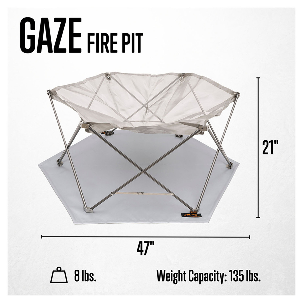 ALPS OutdoorZ Gaze Fire Pit | Rogers Sporting Goods