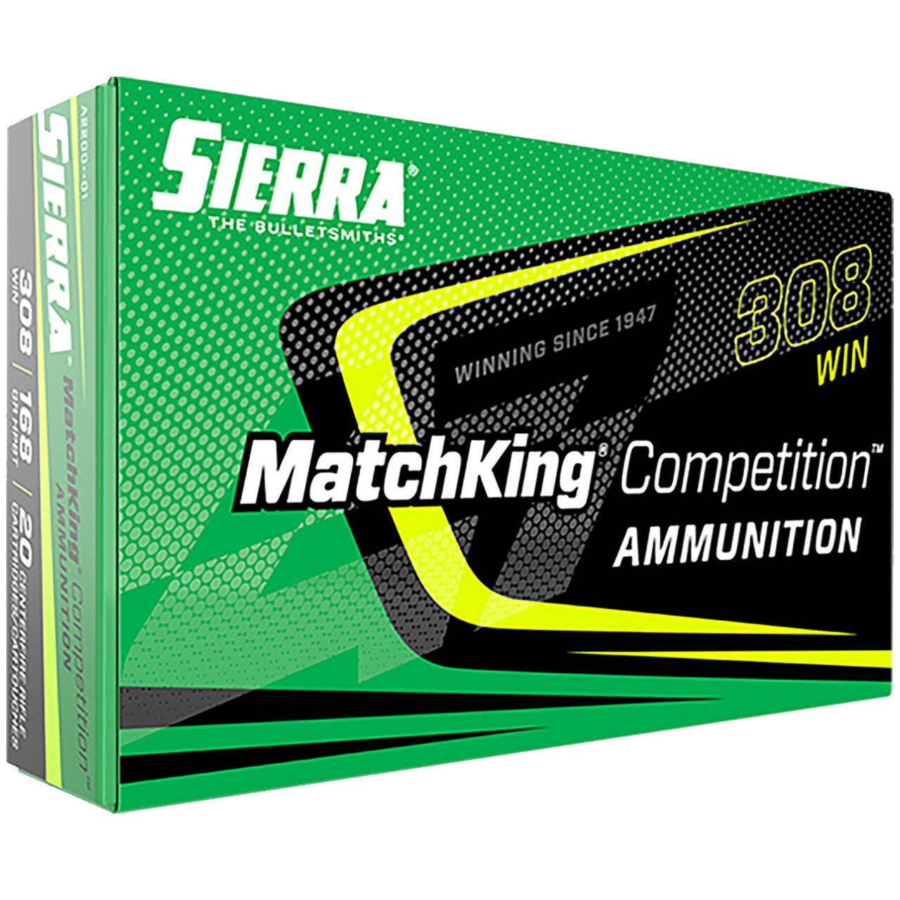 308 Winchester 168 Grain Competition HPBT, Box of 20 - Rogers