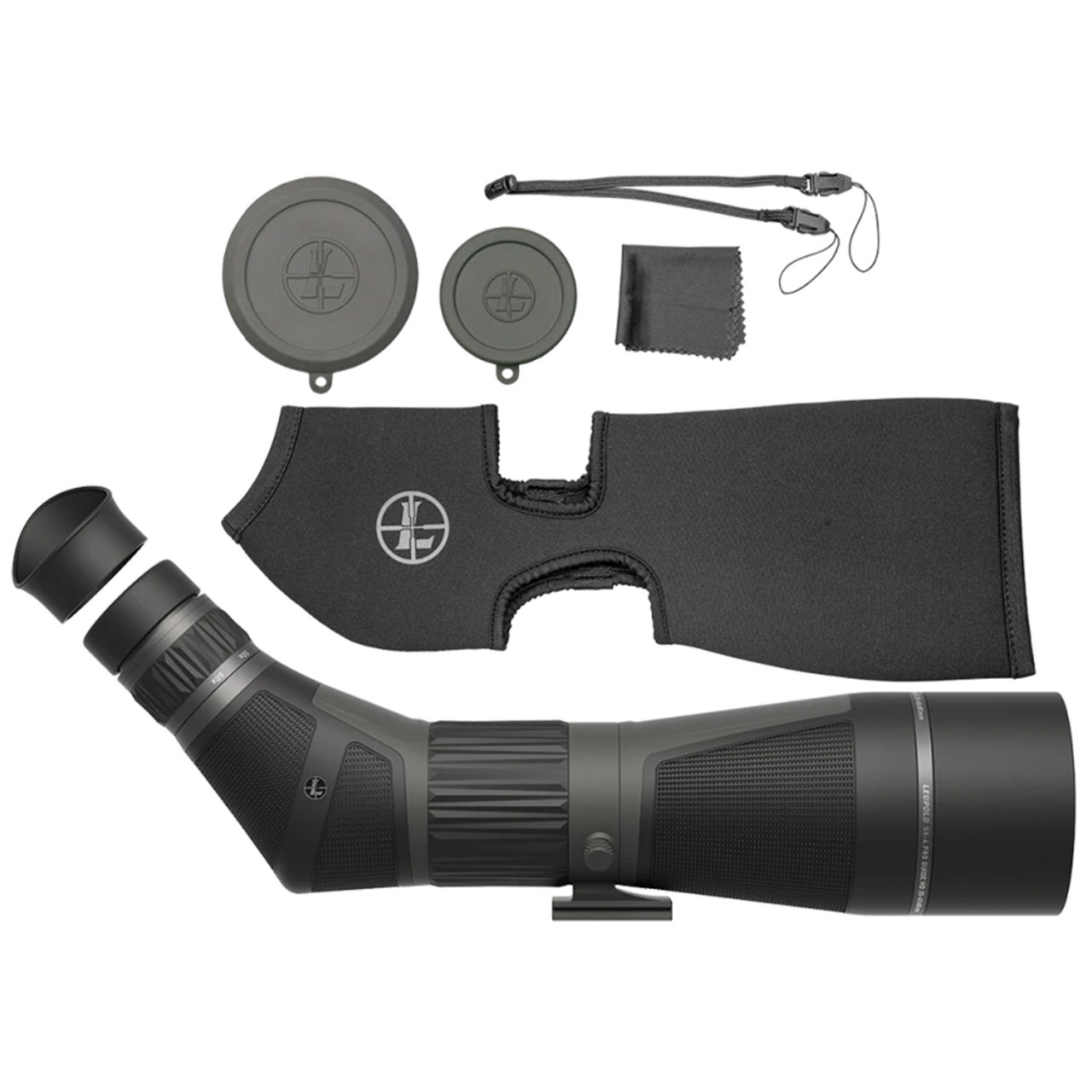 Leupold SX-4 Pro Guide HD Gen 2 20-60x85mm Angled Spotting Scope