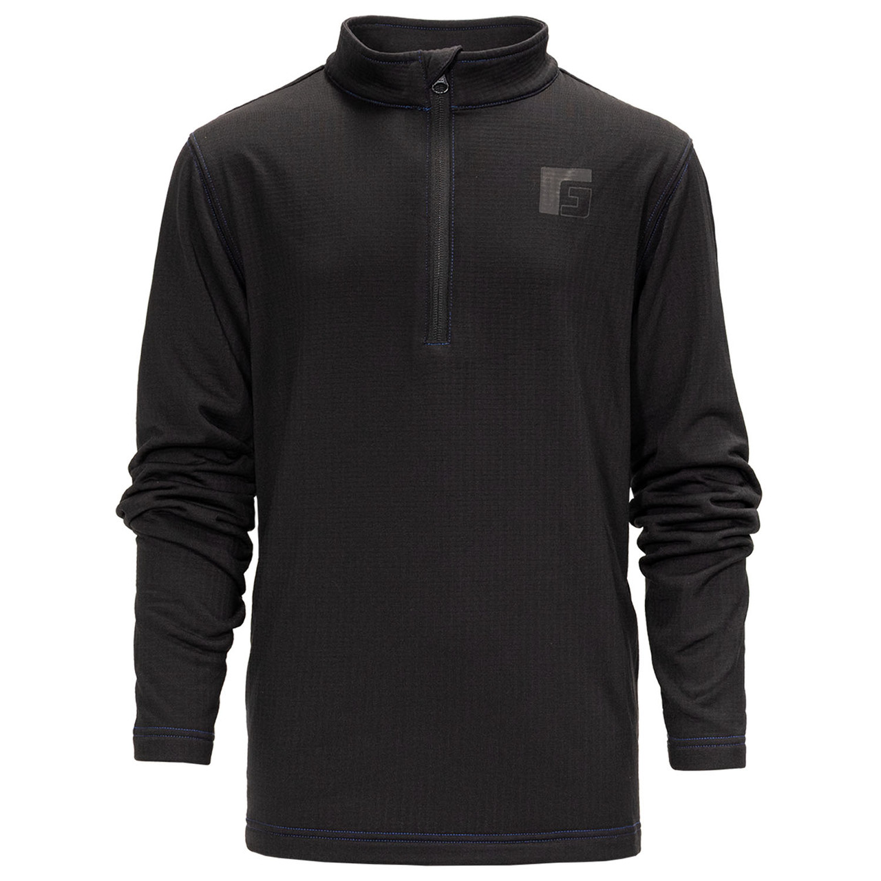 Rogers Kids 1/4 Zip Mock Neck Base Layer Top | Rogers