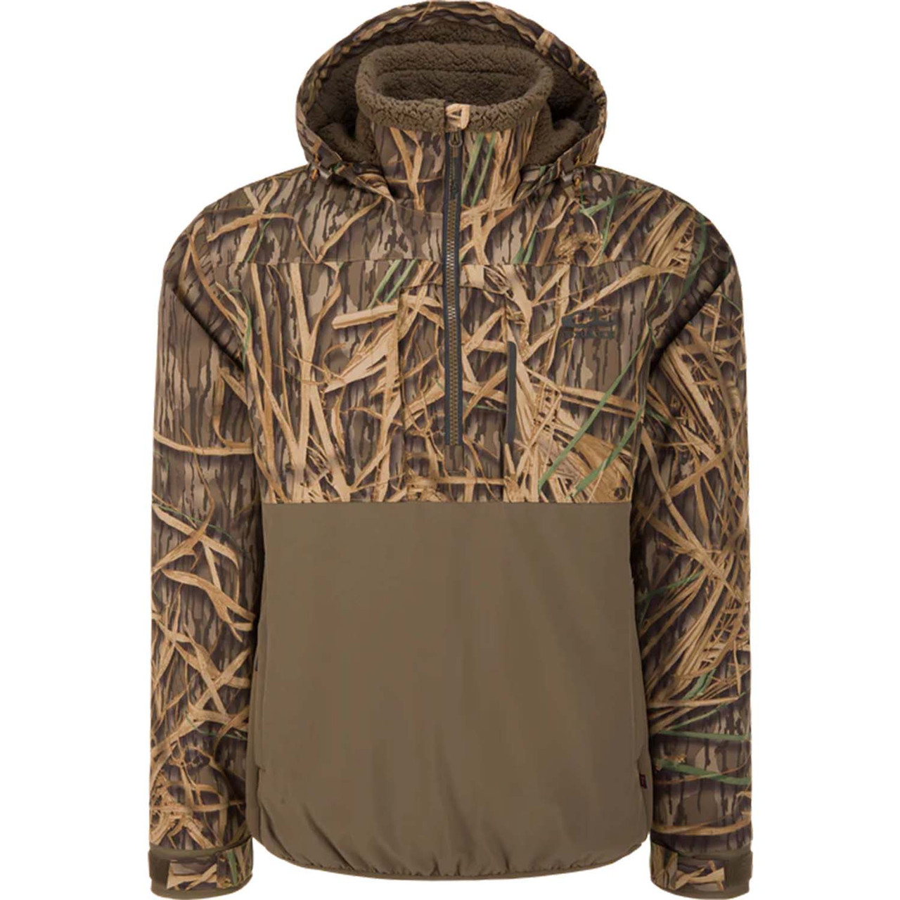 Drake Waterfowl LST BMF Eqwader Half Zip Jacket with Primaloft