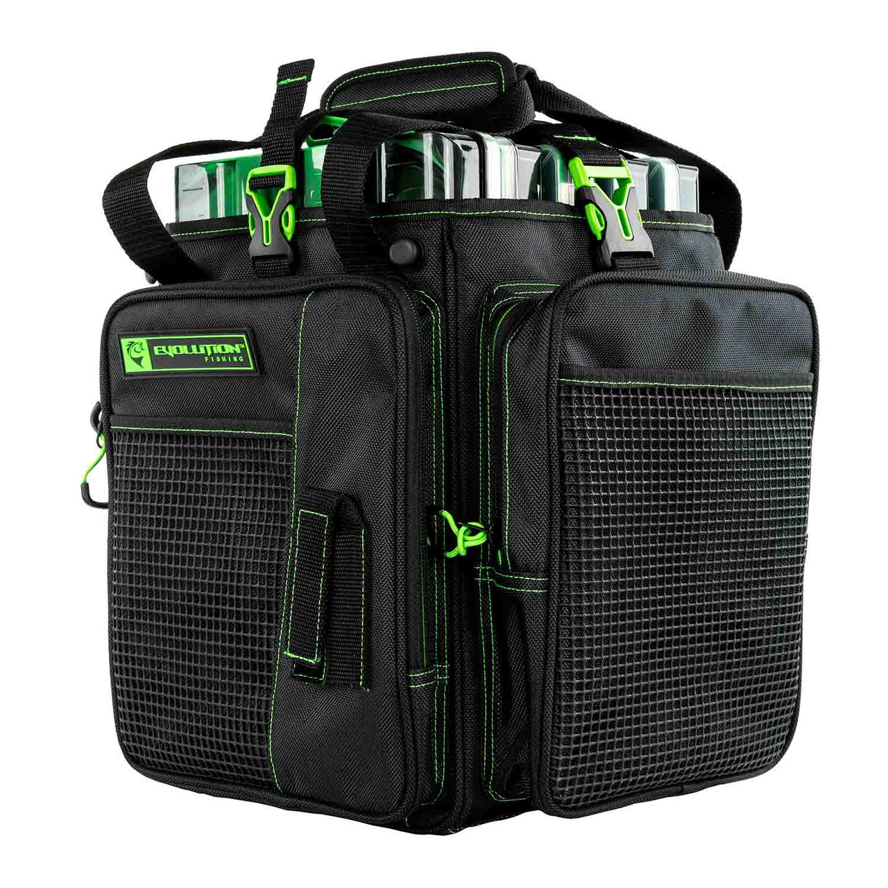 evolution 3700 tackle bag Fishing Drift Series Backpack size tackle trays Evolution Fishing Drift Series 3700