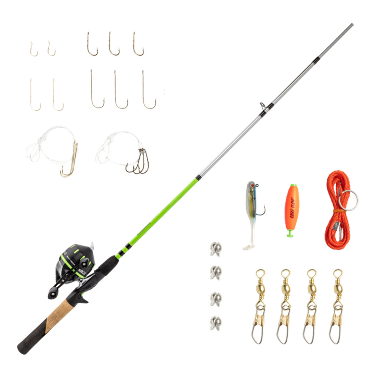 Zebco Ready Tackle Lake and Pond Spincast Combo | Rogers Sporting