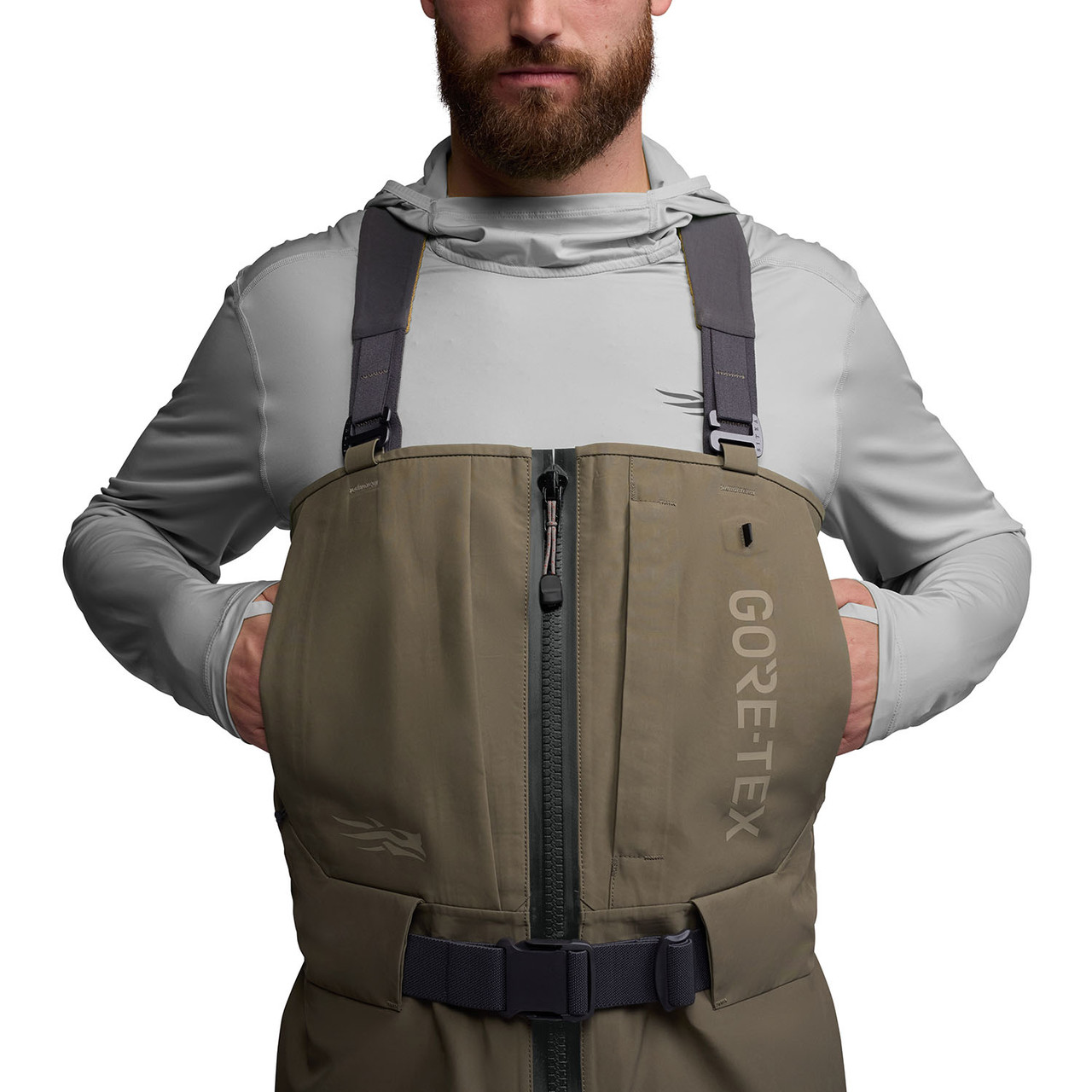 Sitka CrossCurrent Zip GTX Stockingfoot Wader | Rogers Sporting Goods