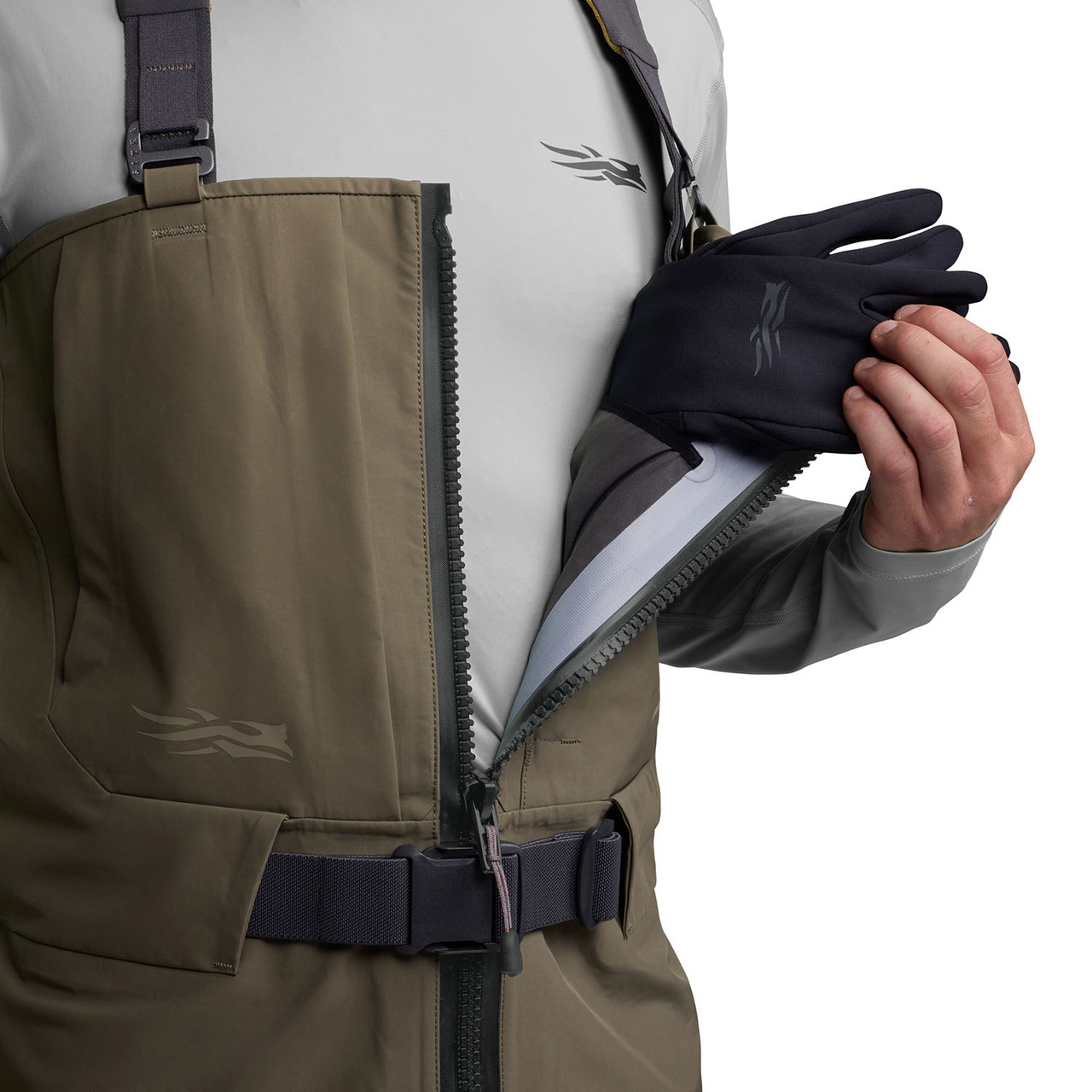 Sitka CrossCurrent Zip GTX Stockingfoot Wader | Rogers Sporting Goods