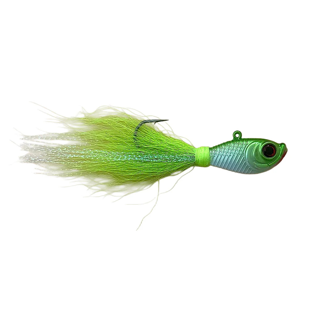 bucktail fishing lures Bowed Up Musky – Tall Tales Bait & Tackle which emits the actual biological sounds of baitfish (shad and perch) that predator species like musky feed on heavily Deep Water Bucktail Jig *Cannot