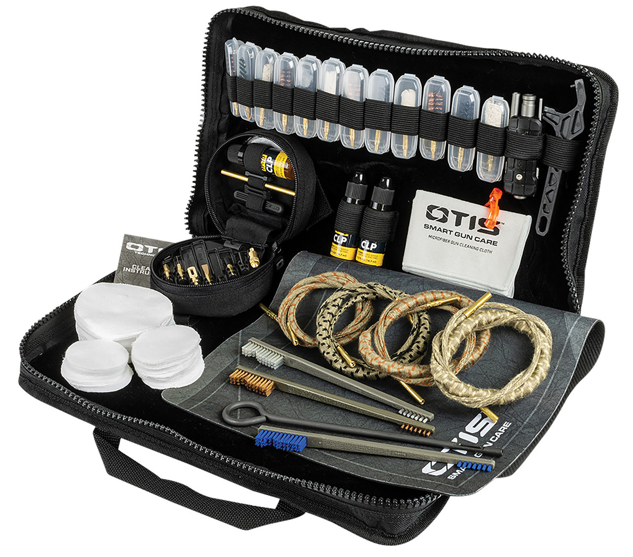 Otis Elite Pistol Cleaning Kit with Nylon Case and 11x17 Gun Mat