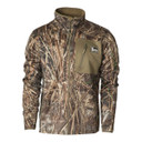 Banded Mid-Layer Full Zip Fleece Pullover Image in Realtree Max 7