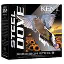Box Image of the Kent 20 Gauge 2 3/4" 1oz 1400FPS Steel Dove Precision Steel Waterfowl Loads.