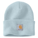 Carhartt Knit Cuffed Beanie Image in Early Fog