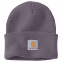 Carhartt Knit Cuffed Beanie Image in Wood Violet