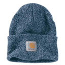 Carhartt Knit Cuffed Beanie Image in Night Blue-Alpine Blue Marl