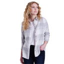 Kuhl Women's Kamila Flannel Shirt, Stone Variation