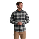 Image of the Kuhl Law Flannel Long Sleeve Shirt in Black Olive.