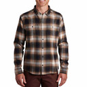 Kuhl Law Flannel Long Sleeve Shirt - Dark Earth