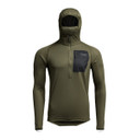 Sitka Core Lightweight Hoodie Image in Covert Sitka Black
