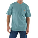 Carhartt Loose Fit Heavyweight Pocket Short Sleeve T-Shirt - Summer Blue Heather