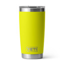 Yeti Rambler 20 oz. Tumbler with MagSlider Lid Image in Firefly Yellow