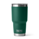 Image of the Yeti Rambler 30 oz. Tumbler with MagSlider Lid Image in Black Forest Green