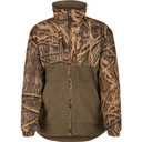 Drake Waterfowl Youth MST Eqwader Full Zip Image in Mossy Oak Original Shadow Grass