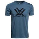 Vortex Core Logo T-Shirt Product Image in Steel Blue Heather