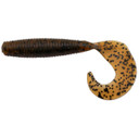 Image of the Rogers 4" Twist Grub, 24 Pack in Green Pumpkin