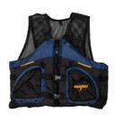 Image of the Rogers Deluxe Mesh Life Jacket in Navy