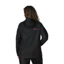 Image of Frogg Toggs Women's StormWatch Hooded Waterproof Jacket in Black-Pink