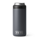 Yeti Rambler 12 oz. Colster Slim Can Cooler Image in Charcoal