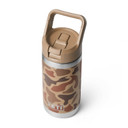 Yeti Rambler Jr. 12 oz. Kids' Water Bottle with Color-Matched Straw Cap Closed Image.