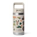 Yeti Rambler Jr. 12 oz. Kids' Water Bottle with Color-Matched Straw Cap Image in Cape Summer Camp