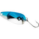 Mepps Lures Little Wolf Single Hook Fishing Blade Lure image in Silver Blue
