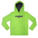 Rogers Youth Pinnacle Hoodie image in Green Heather Blue