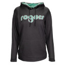 Rogers Women's Pinnacle Hoodie image in Heather Grey Teal