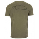 Walleye Outline T-Shirt