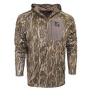 Rogers Elite Heavy Grid Hoodie Image in Mossy Oak Original Bottomland