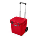 Yeti Roadie 48 Wheeled Cooler Image in Rescue Red
