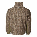 Banded Migrator Series 1/4 Zip Insulated Pullover Back Image in Mossy Oak Bottomland