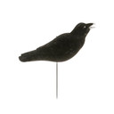GHG Fully Flocked Elite Series Aggressive Caller Crow Decoy image