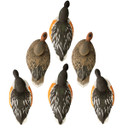 Higdon Outdoors Battleship Shoveler Foam Filled Floating Decoys, 6 Pack Top Image