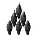 Higdon Battleship Super Magnum Foam Filled Black Duck Decoys - 6 Pack Top Image