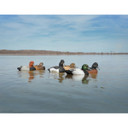 Standard Diver Foam Filled Duck Decoys, 6 Pack