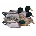 Magnum Mallard Foam Filled, Flocked Head Decoys - 6 Pack