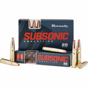 Box image of Hornady 300 Blackout 190 Grain Sub-X Subsonic Rifle Ammunition 