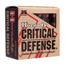 Hornady 38 Special +P 110 Grain FTX Critical Defense, Box of 25