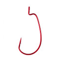 Eagle Claw Wide Gap Worm Hook Red