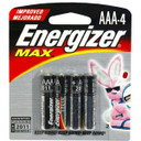 Max AAA Batteries, 4 Pack