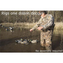 No Assembly Image of the Mojo Outdoors Jerk a Spreader Duck Decoy String System.