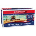 Winchester 45 Auto 230 Grain Full Metal Jacket 250th Anniversary Limited Series Handgun Ammunition